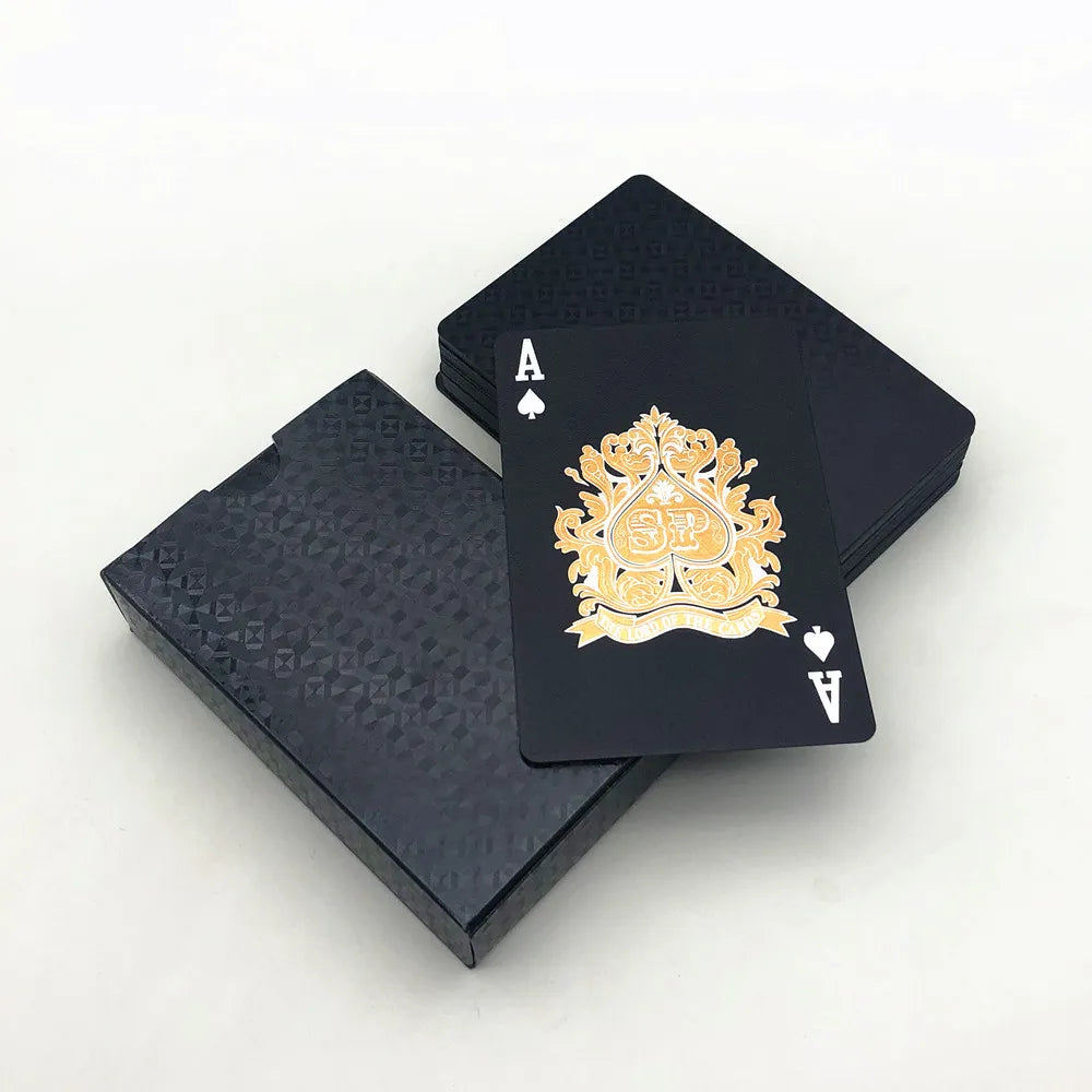 Opulent 24K Gold Playing Cards