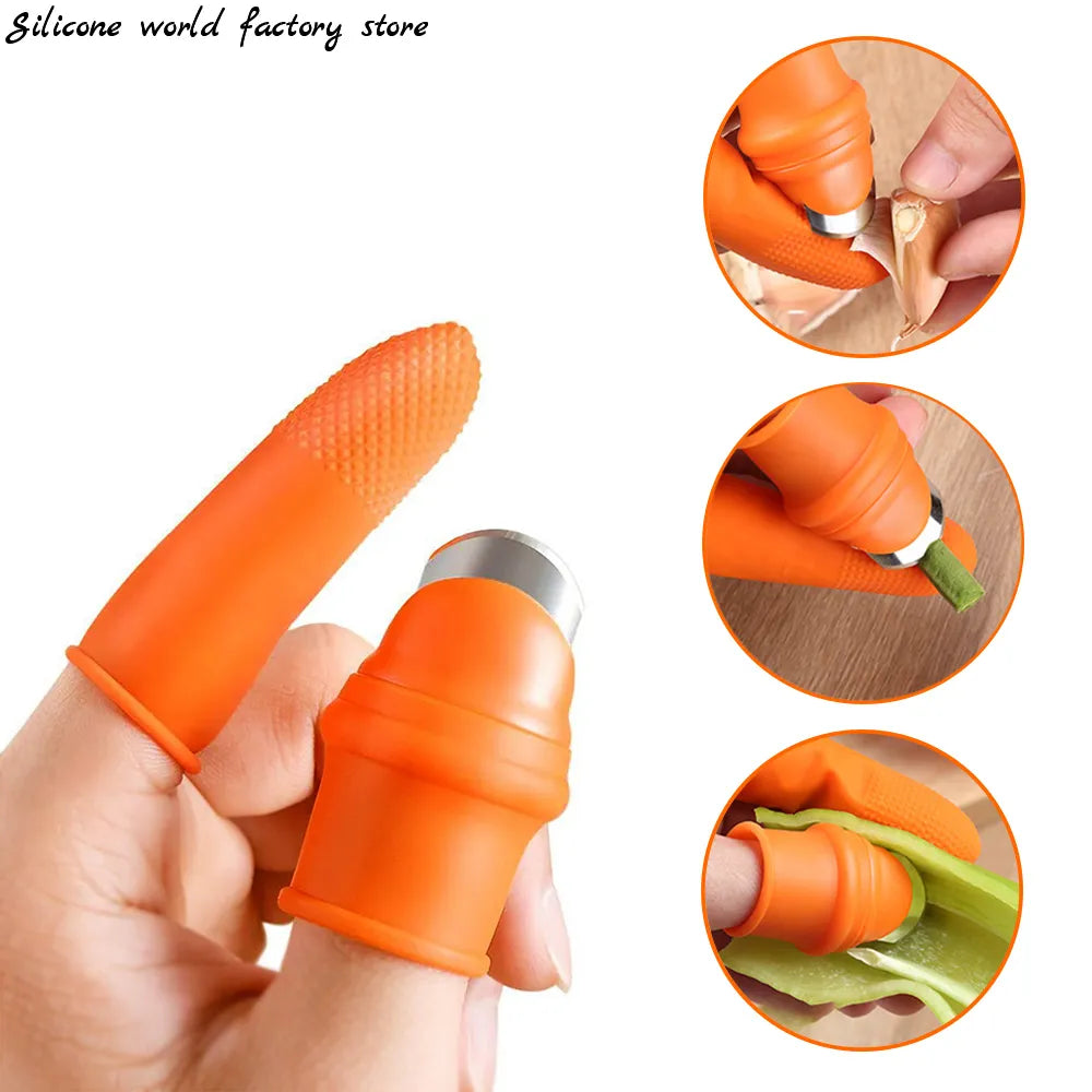 Silicone Finger Protector with Blade