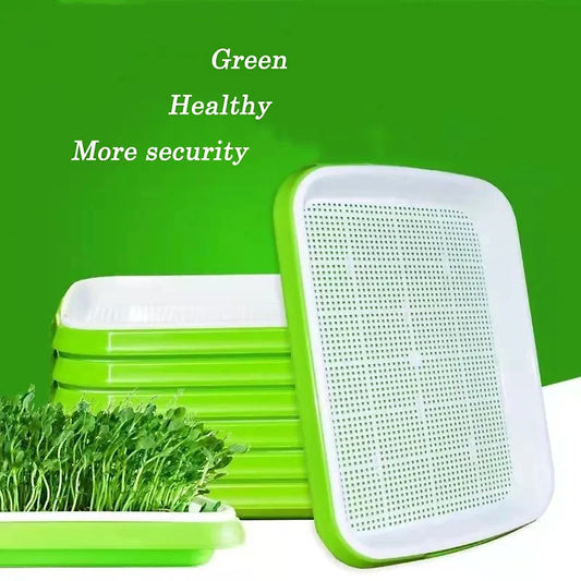 Germination Tray Plant Seeds Pot Garden Double Layer Arc Soilless Hydroponics Growing System