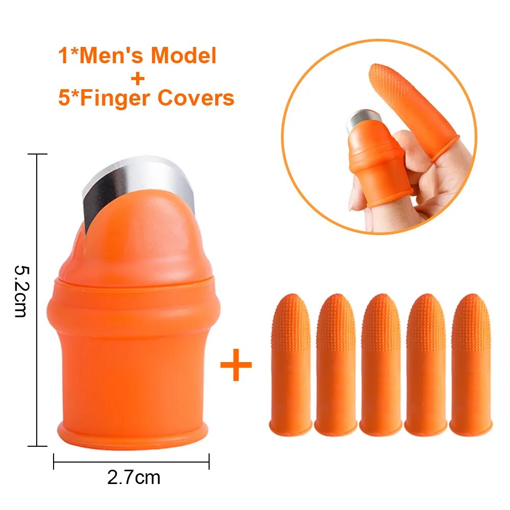 Silicone Finger Protector with Blade