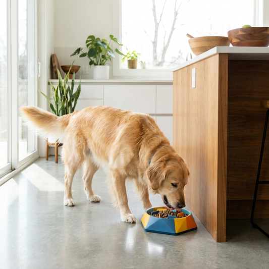 GBC lifestyle — dog-puzzle-food-feeder-slow-feeding-bowl
