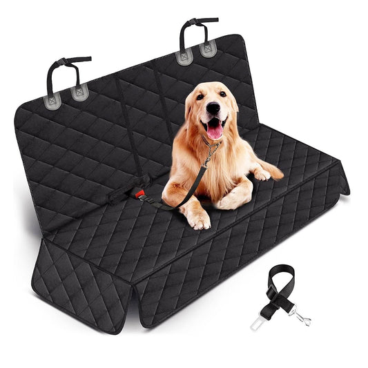 Waterproof dog car seat cover for the back seat