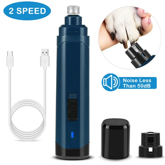 Quiet USB Dog Nail Grinder — 2 Speeds