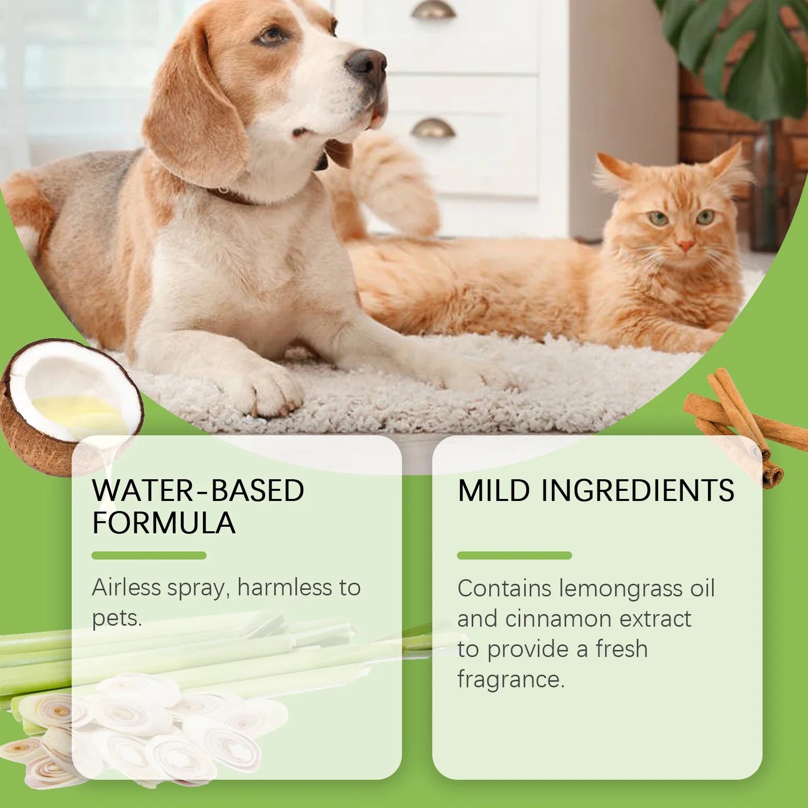 Pet Car Odor Eliminator Spray