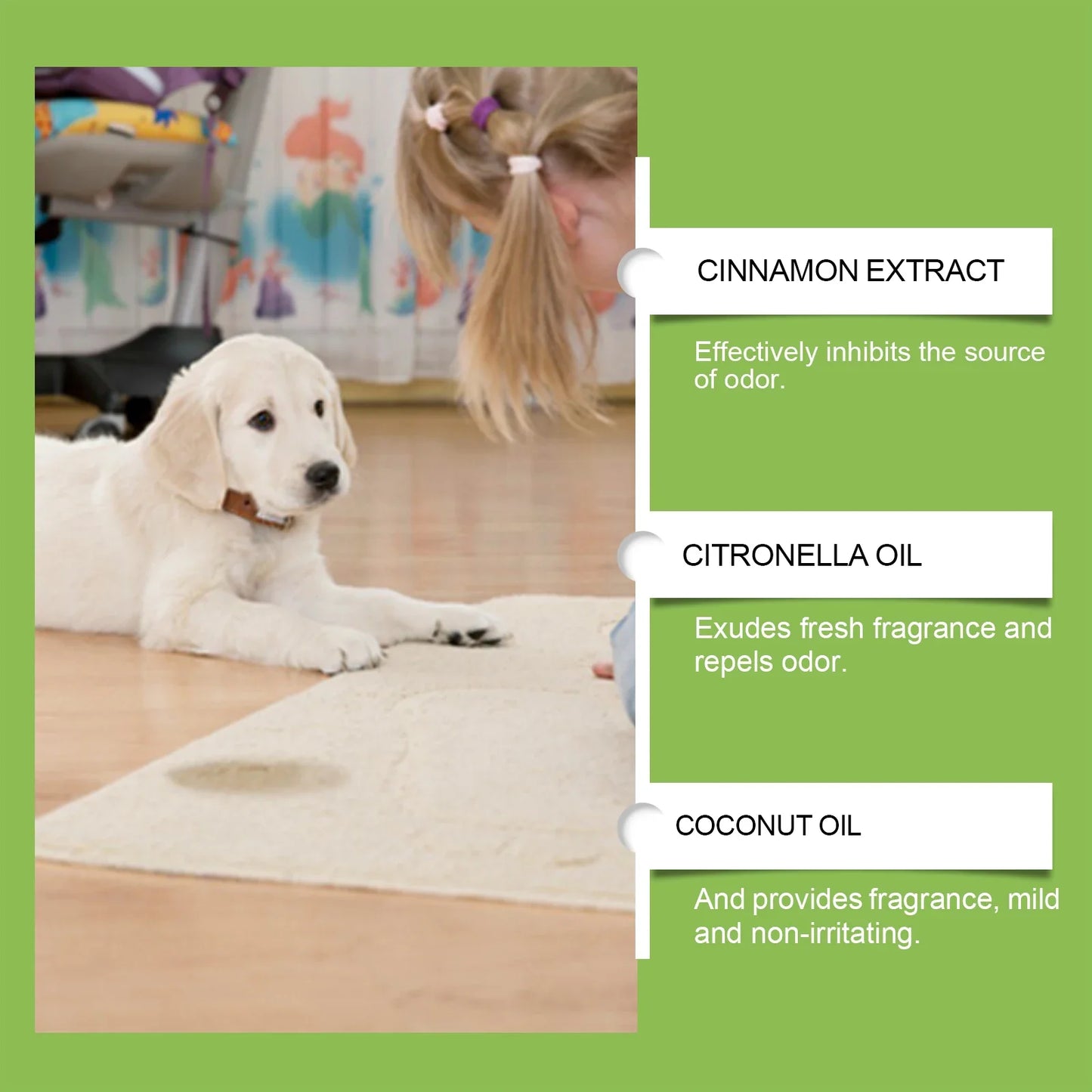 Pet Car Odor Eliminator Spray