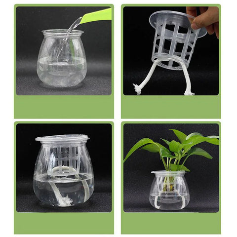 50pcs Hydroponic Soilless Mesh Net basket