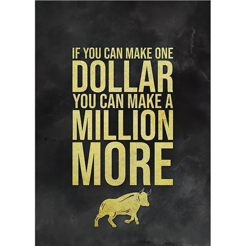 Motivational Stock Trading Canvas Wall Art