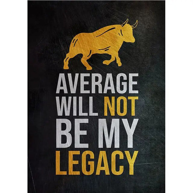 Motivational Stock Trading Canvas Wall Art