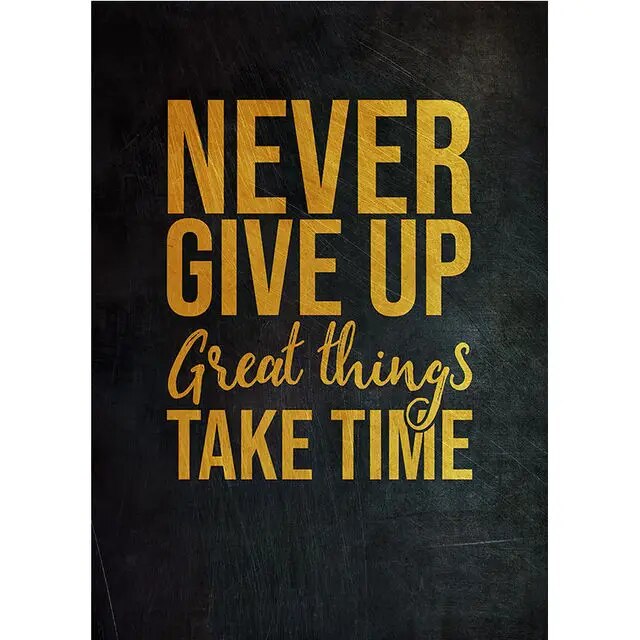 Motivational Stock Trading Canvas Wall Art