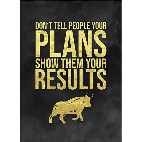 Motivational Stock Trading Canvas Wall Art