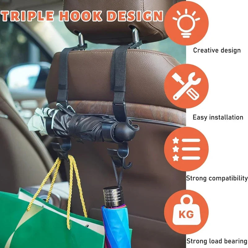 Car Headrest Pet Travel Hook