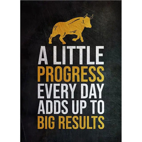 Motivational Stock Trading Canvas Wall Art