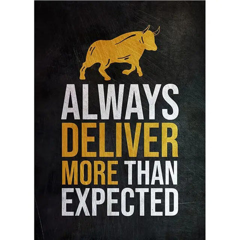 Motivational Stock Trading Canvas Wall Art