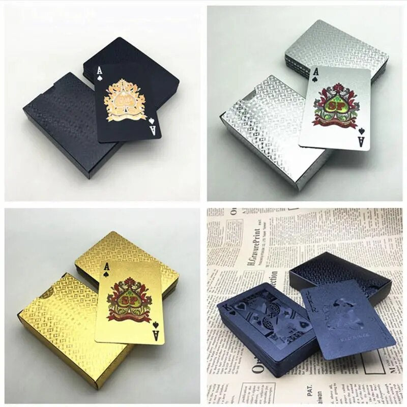 Opulent 24K Gold Playing Cards 