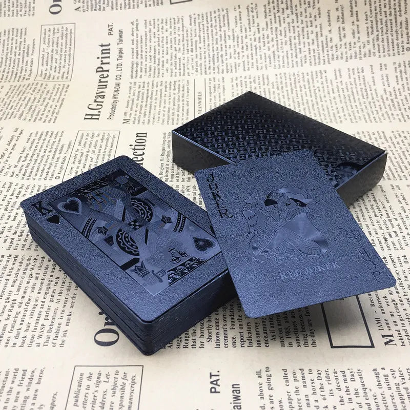 Opulent 24K Gold Playing Cards 
