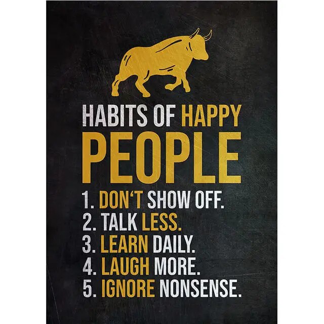 Motivational Stock Trading Canvas Wall Art