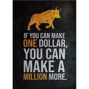 Motivational Stock Trading Canvas Wall Art