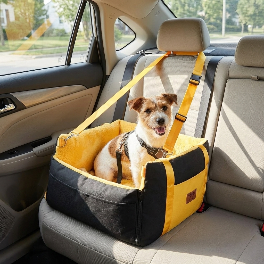 GBC lifestyle — dog-booster-car-seat-pet-car-seat